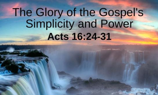 The Glory of the Gospel’s Simplicity and Power Image