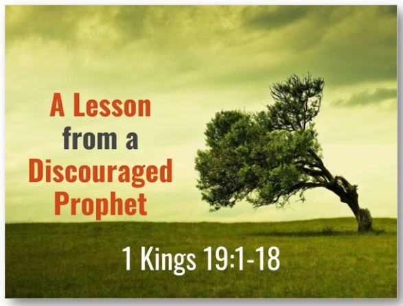 A Lesson from a Discouraged Prophet (1 Kings 19:1-18) Image