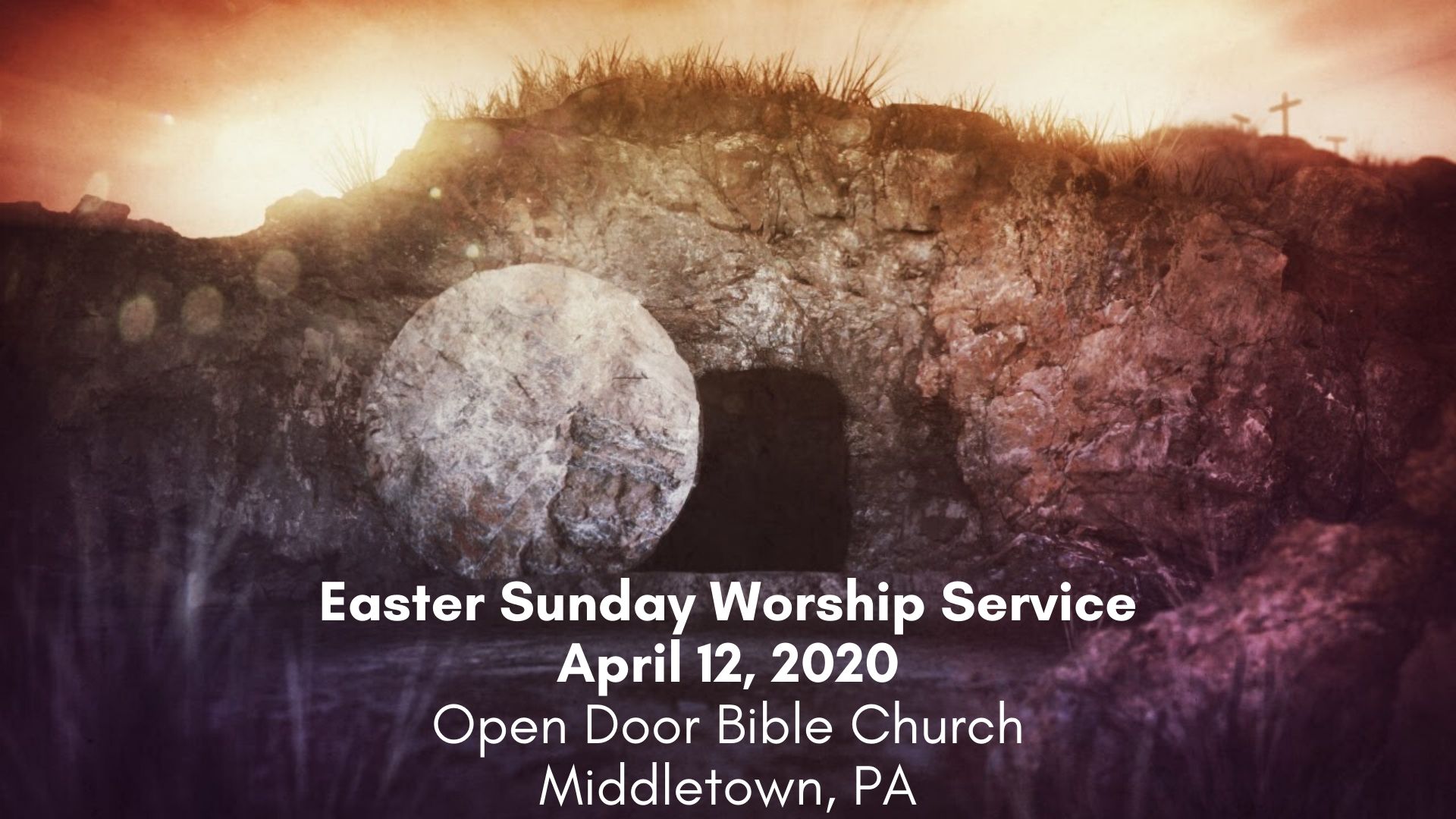 Easter Sunday Worship Service Image