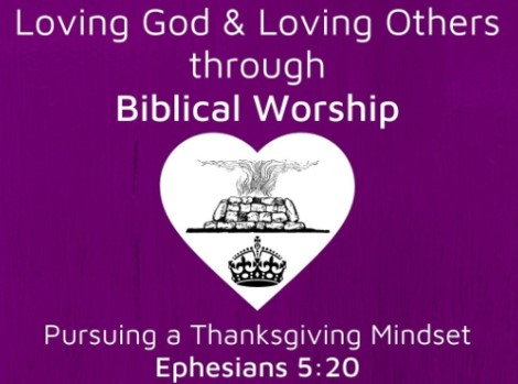 Pursuing a Thanksgiving Mindset (Ephesians 5:20) Image