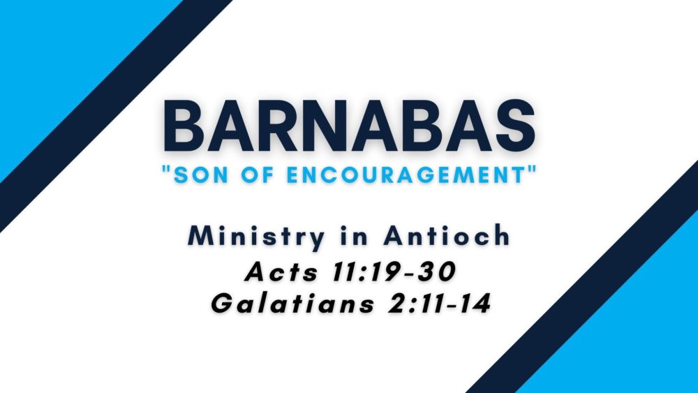 Ministry in Antioch
