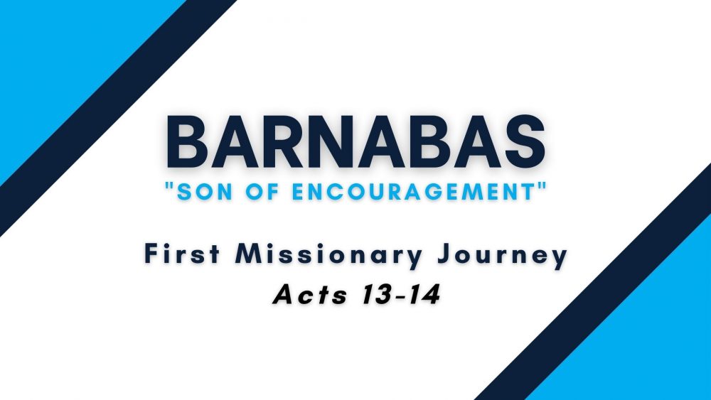 First Missionary Journey Image