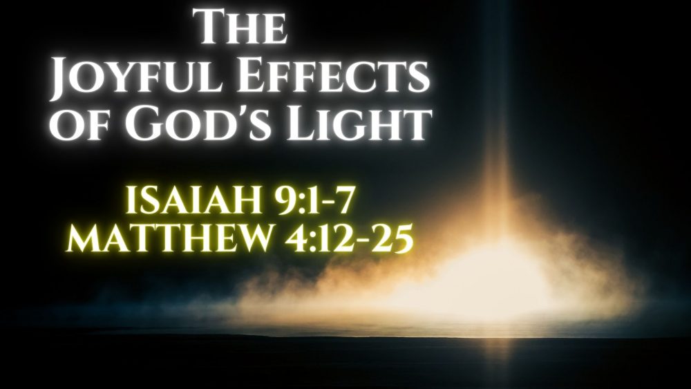 The Joyful Effects of God's Light Image