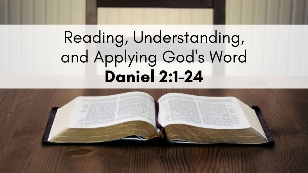 Daniel 2:1-24