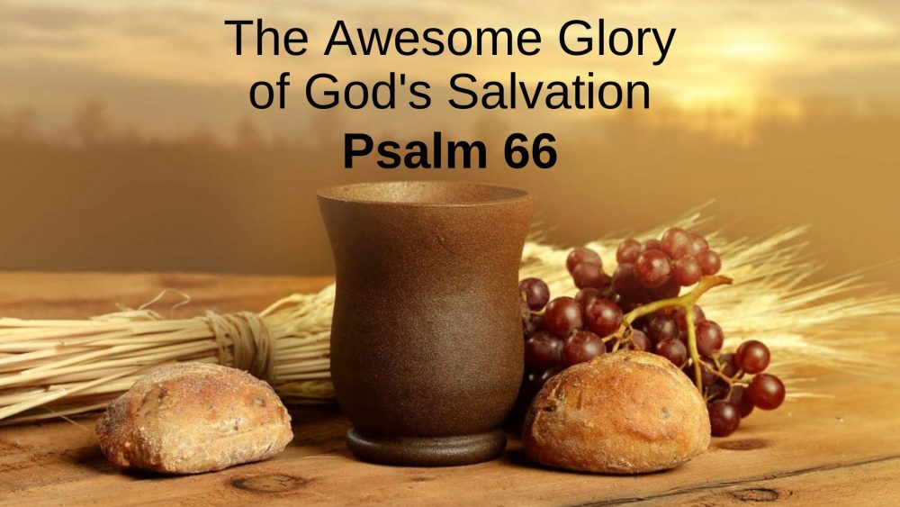 The Awesome Glory of God's Salvation Image