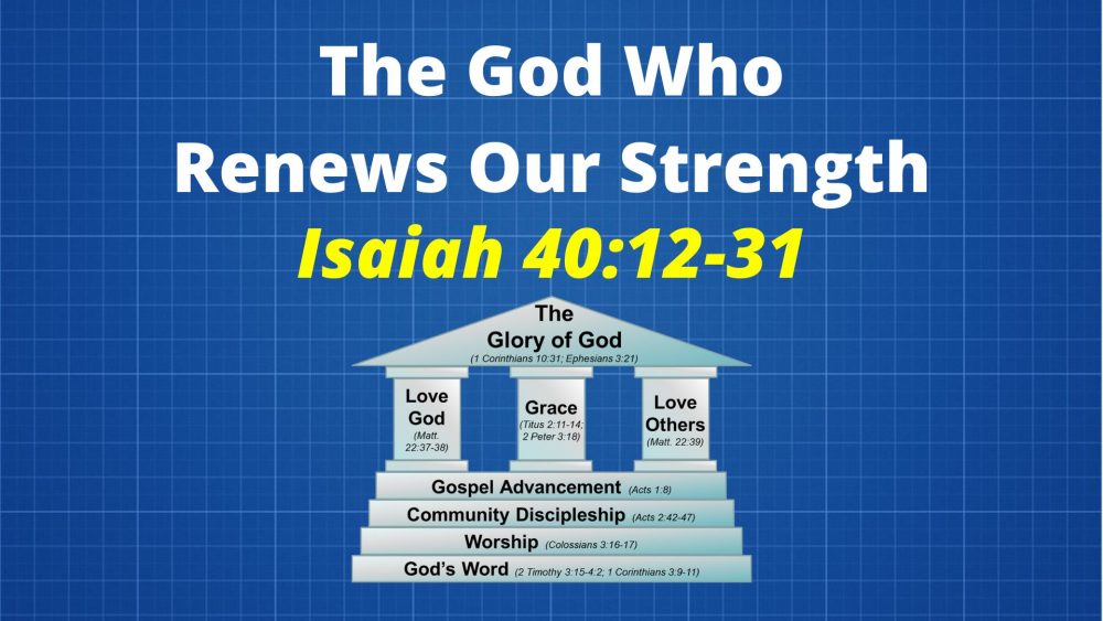 The God Who Renews Our Strength Image