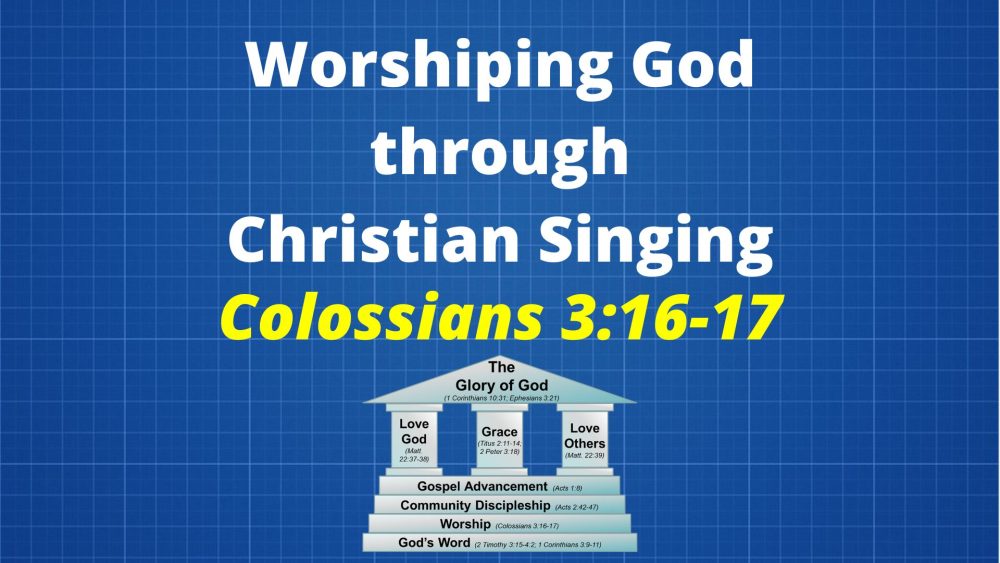 Worshiping God through Christian Singing Image