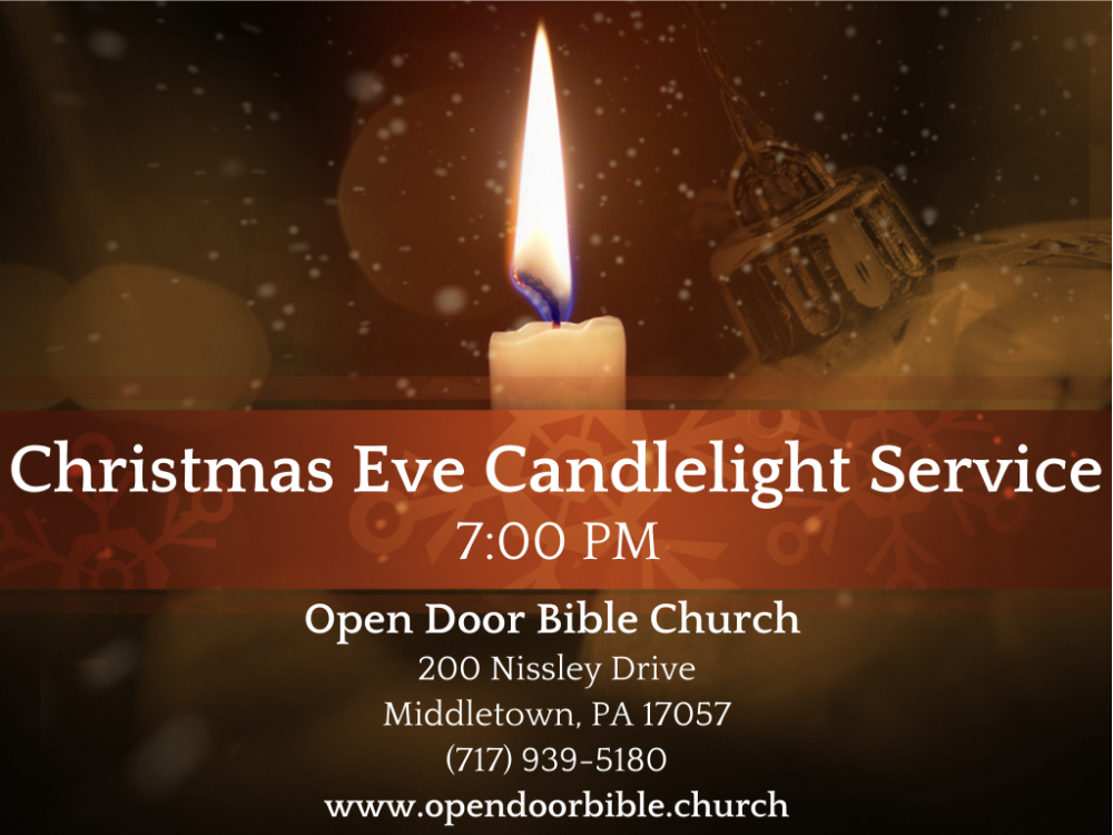 Christmas Eve Candlelight Service Image