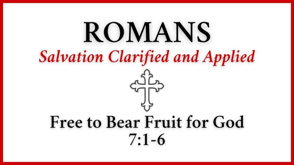 Free to Bear Fruit for God Image