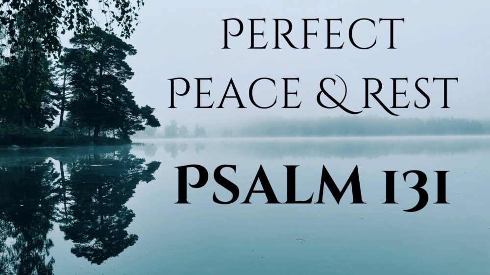 Perfect Peace and Rest Image