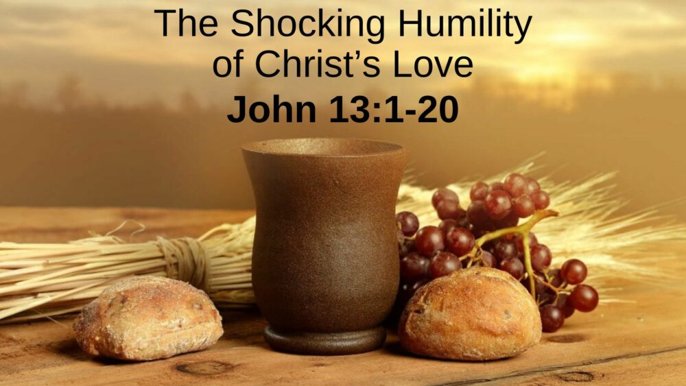 The Shocking Humility of Christ's Love Image