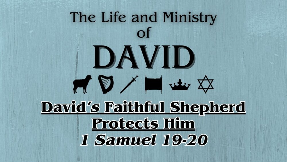 David\'s Faithful Shepherd Protects Him