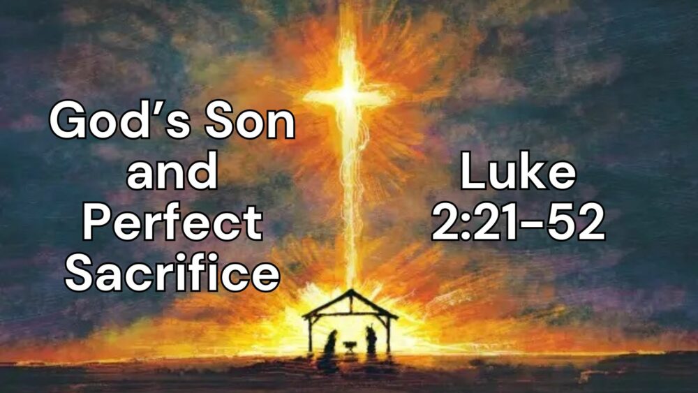 God's Son and Perfect Sacrifice Image