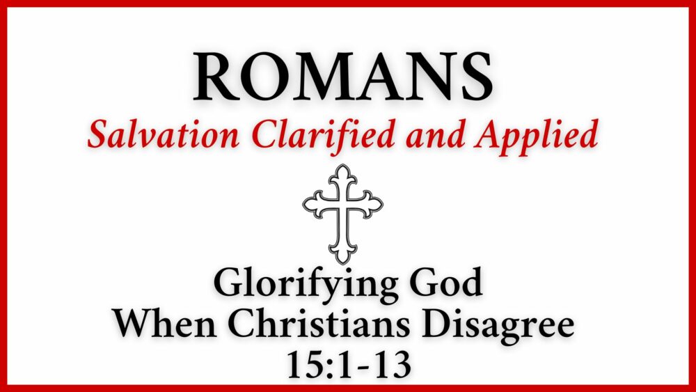 Glorifying God When Christians Disagree Image