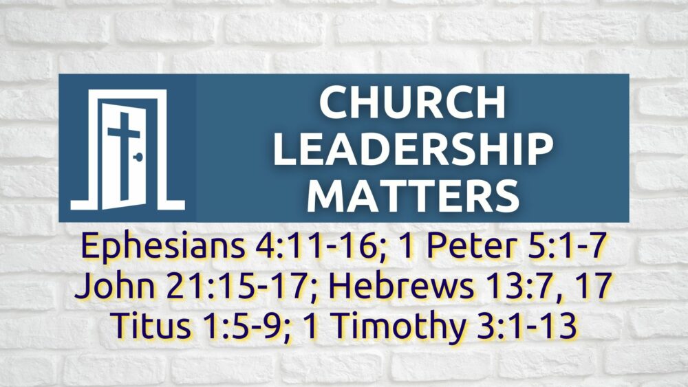Church Leadership Matters Image