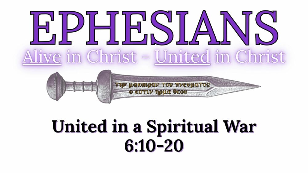 United in a Spiritual War